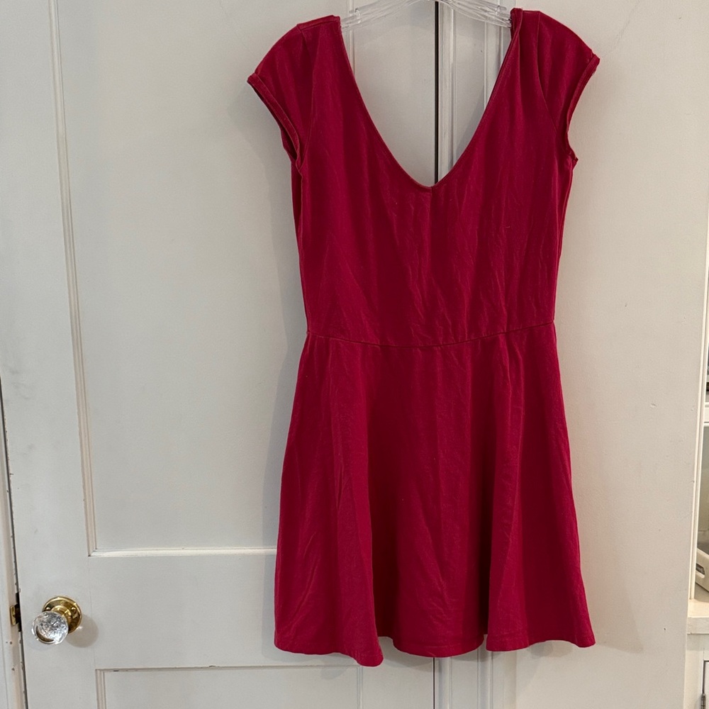 Hollister Vibrant Red Mini Dress
